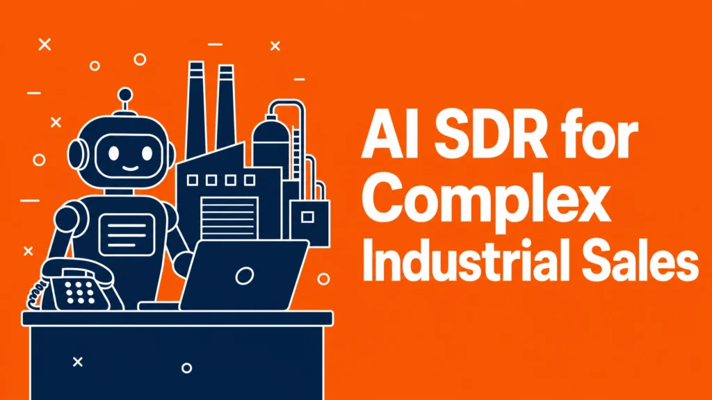 AI SDR for complex industrial sales